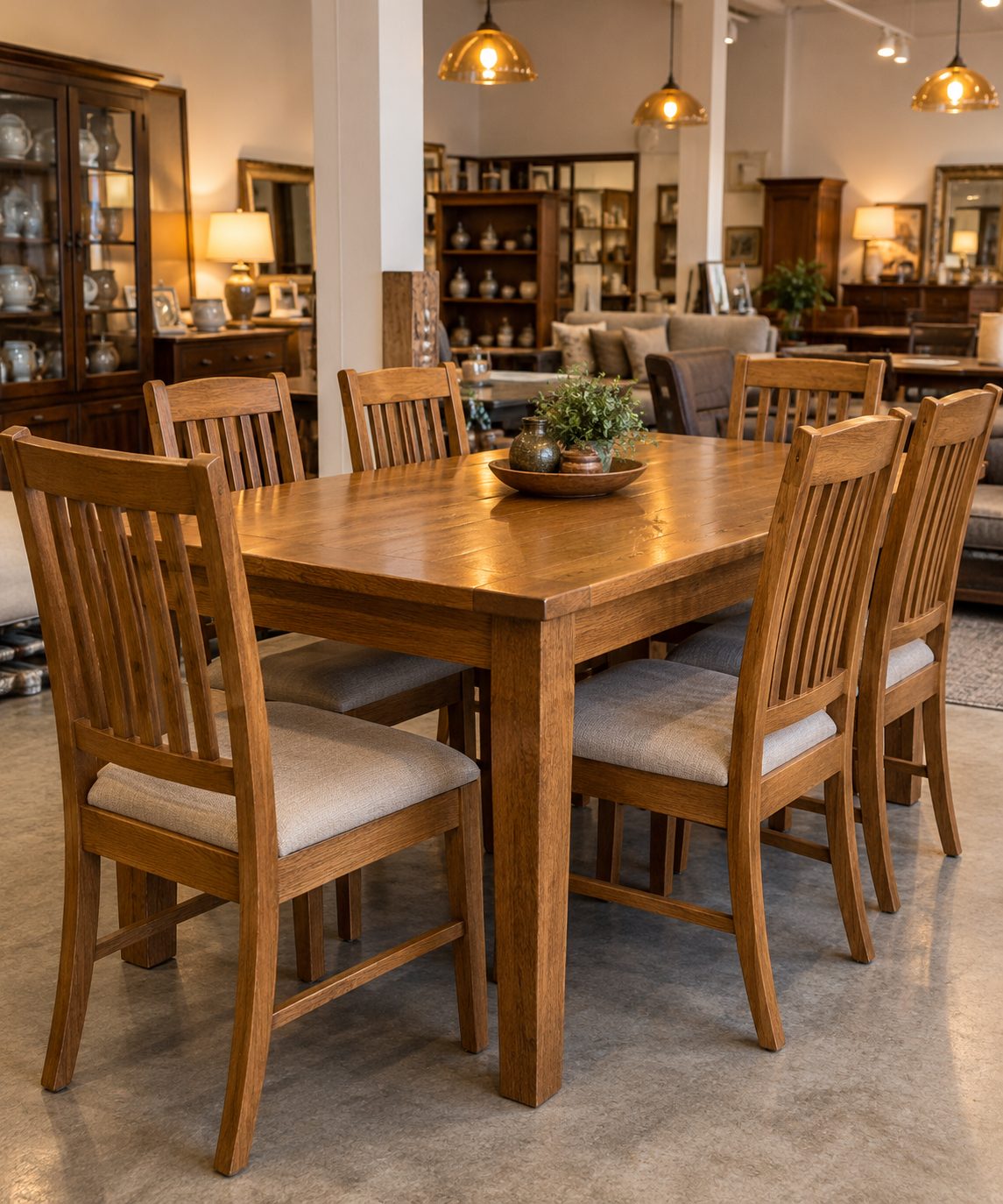 Yemek masası ve sandalye takımı – temsili görsel